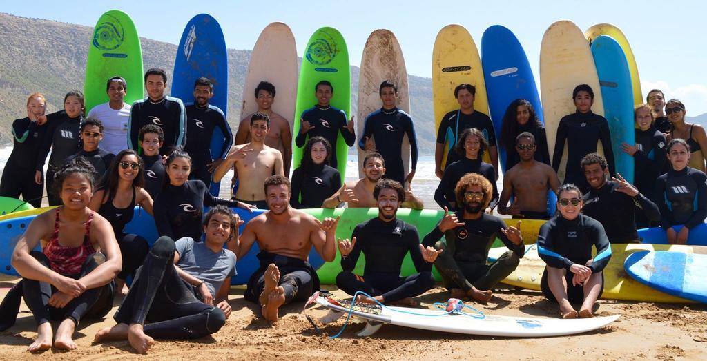 Готель Aloha Surf Camp Maroc Tamraght Екстер'єр фото